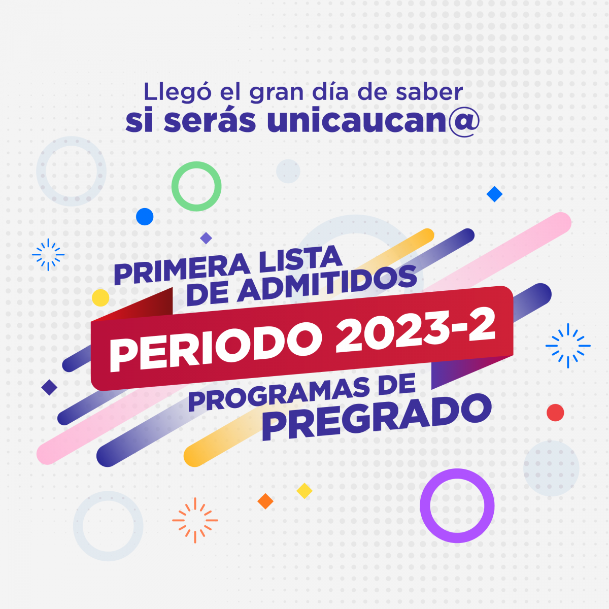 Proceso De Admisión. Programas De Pregrado | Universidad Del Cauca